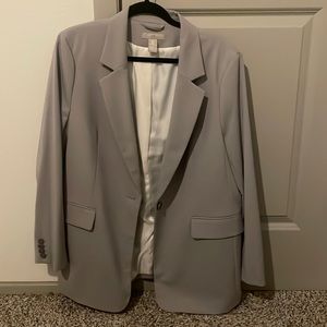 H&M gray blazer